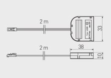 Conector banda led 3 prize 