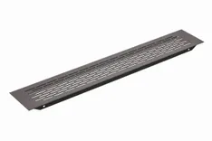 Grila ventilatie W80, 80x480 mm, negru mat