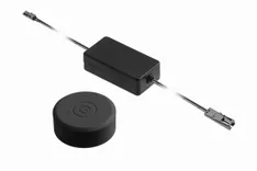 Intrerupator touch wireless, banda LED, dimabil, negru mat